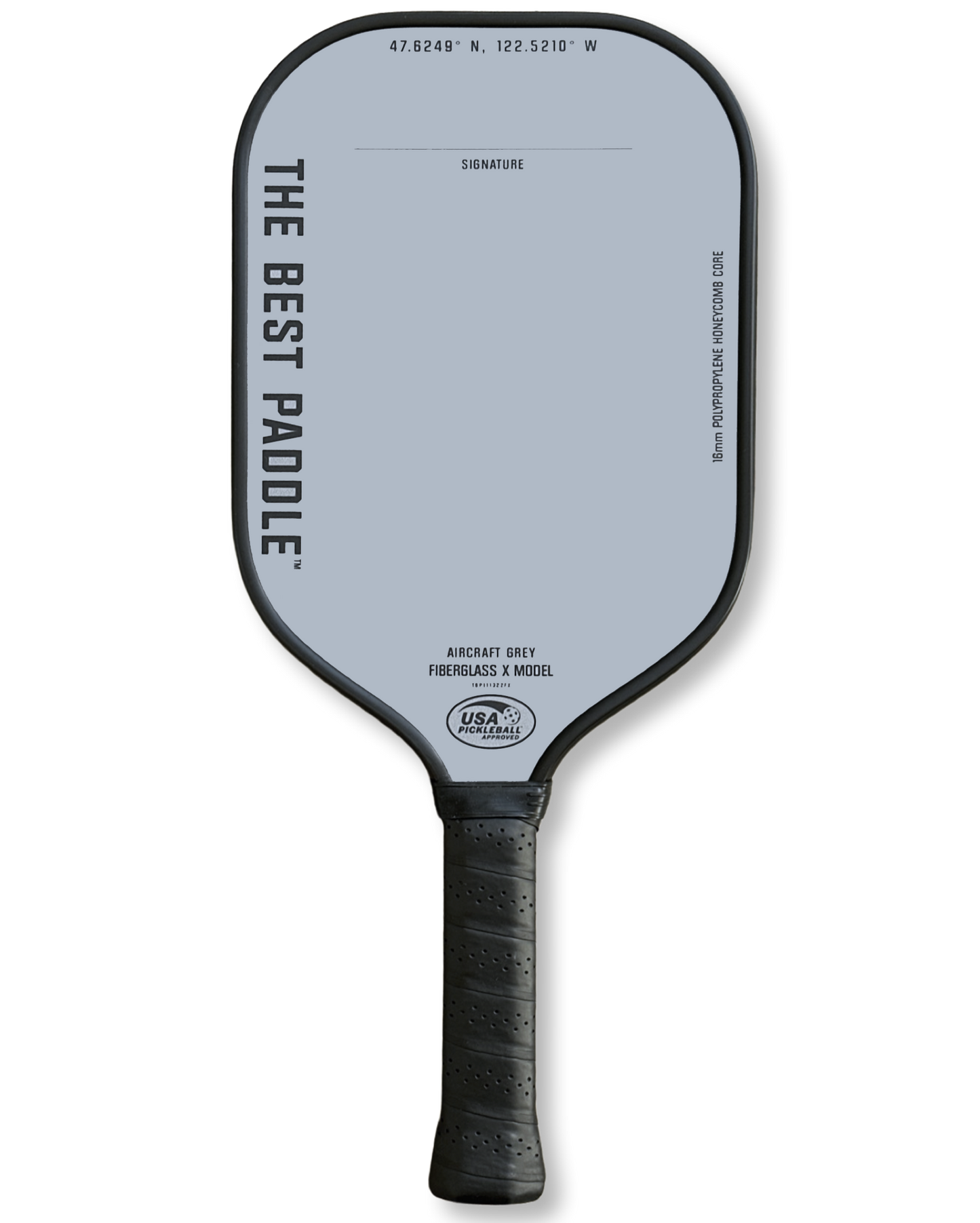 Fiberglass X Model- Aircraft Grey (Elongated Handle)