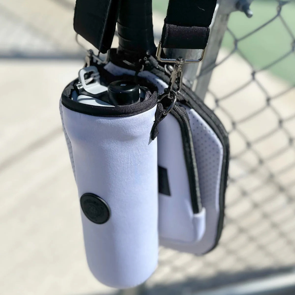 +On Drawstring Pouch - Platinum