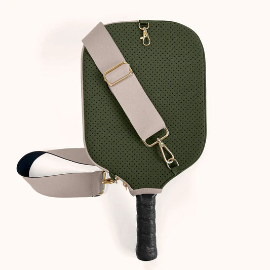 Crossbody Pickleball Paddle Cover - Green