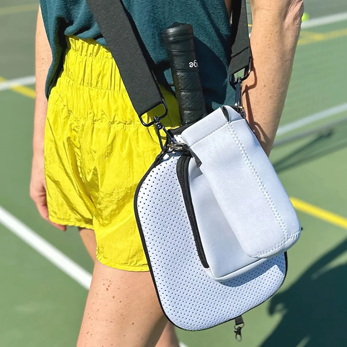 +On Drawstring Pouch - Platinum