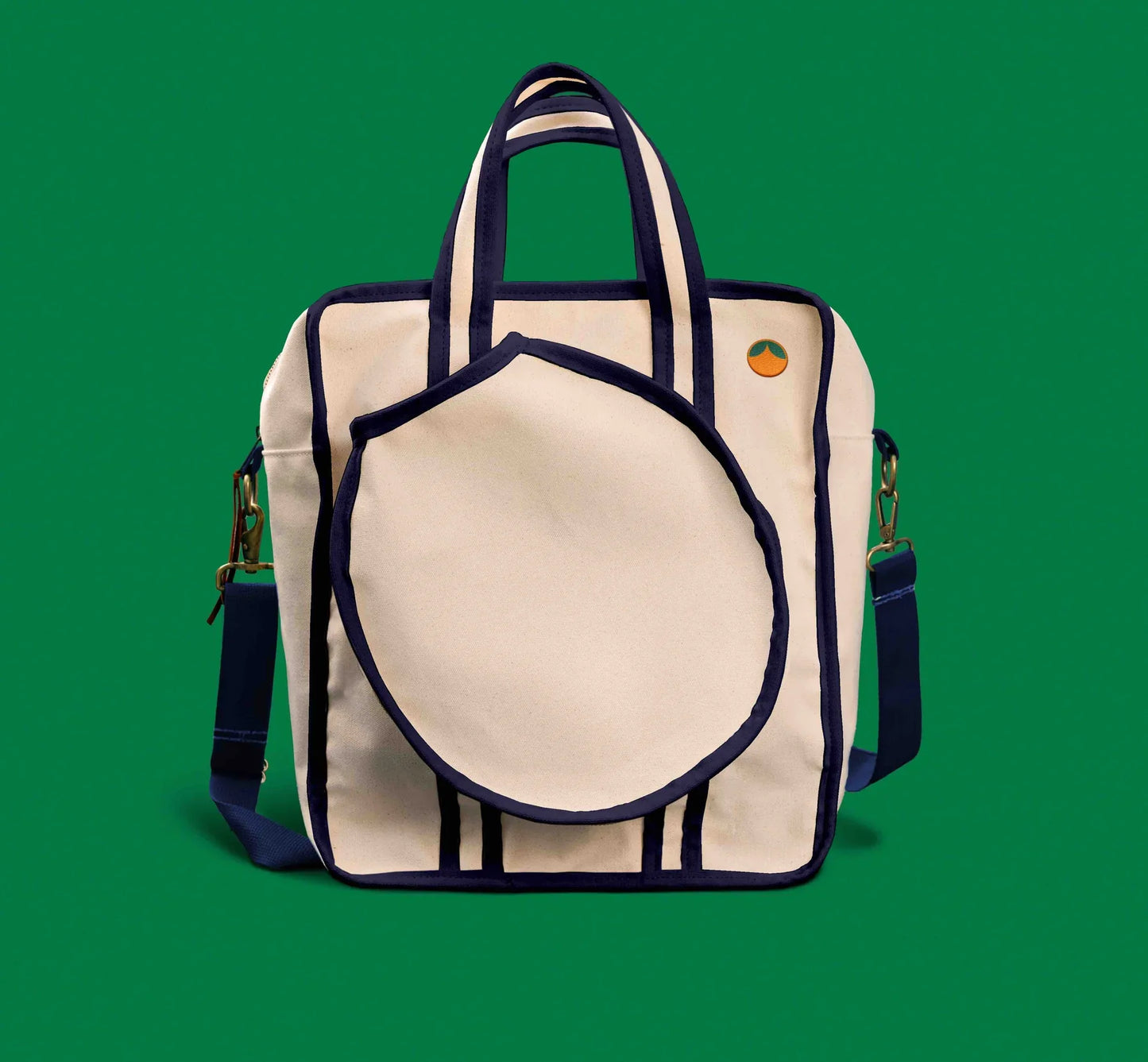 Navy Chatham Stripe Pickleball Bag