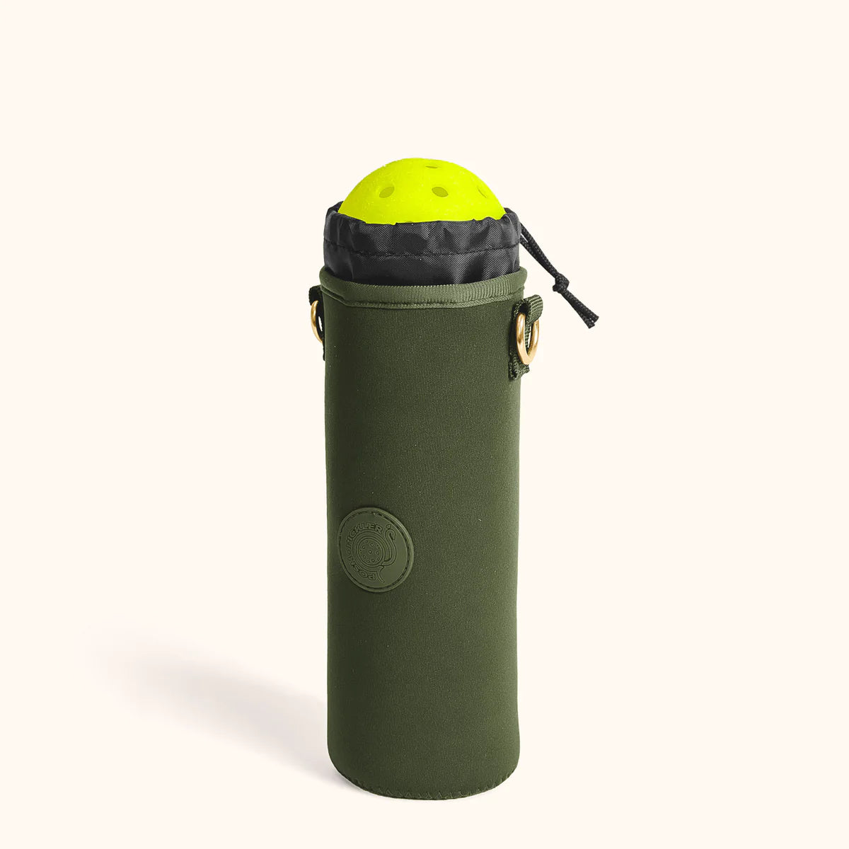 +On Drawstring Pouch - Green