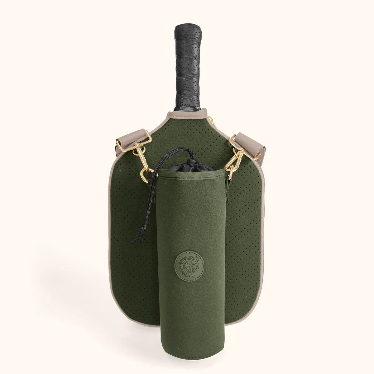 +On Drawstring Pouch - Green
