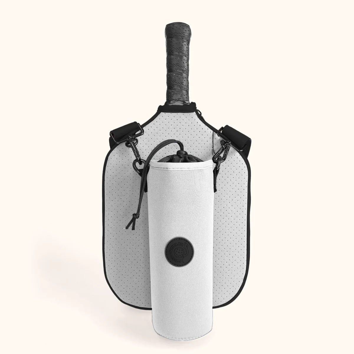 +On Drawstring Pouch - Platinum