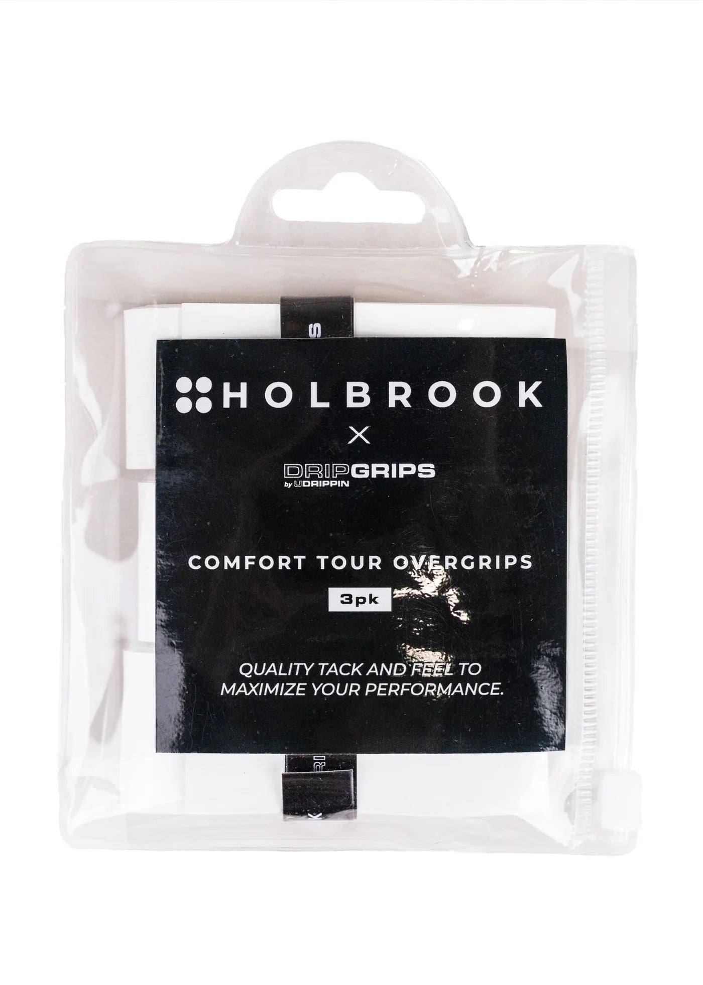 Comfort Tour Overgrips - 3 Pack (White, Pink or Light Blue)