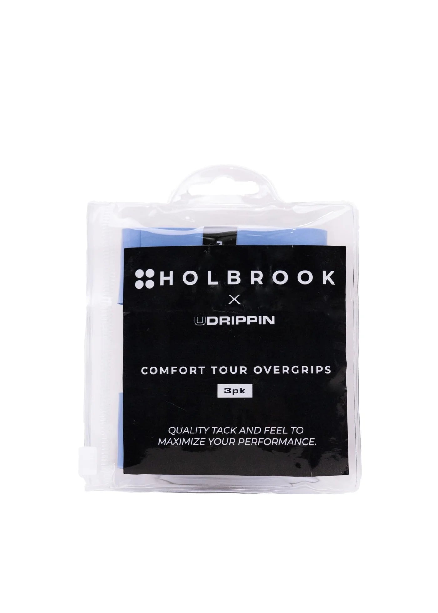 Comfort Tour Overgrips - 3 Pack (White, Pink or Light Blue)