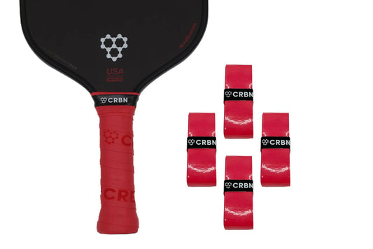 CRBN DryTec™ Overgrips (4 Pack) - Red