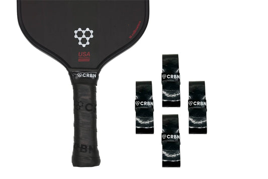 CRBN DryTec™ Overgrips (4 Pack) - Black