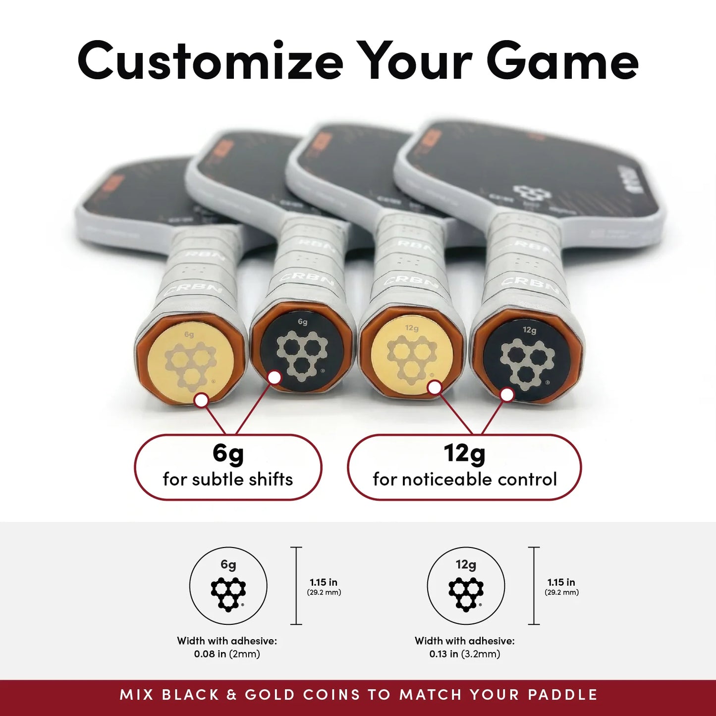 CRBN Counter Coins - 6g or 12g