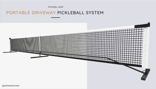 Portable Driveway Pickleball Net